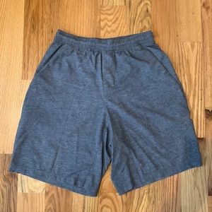 Mens gray lulu lemon pace breaker shorts